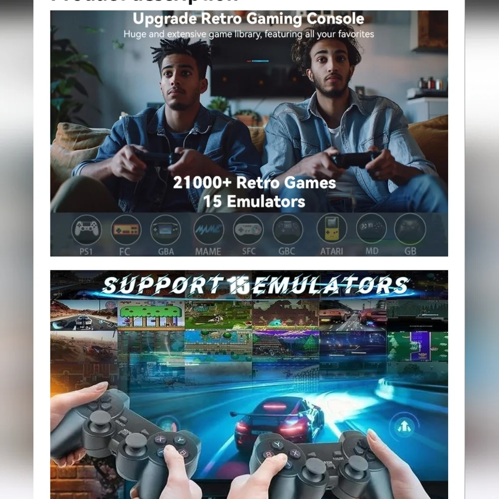NWT 2.4G Wireless Controller Gamepad